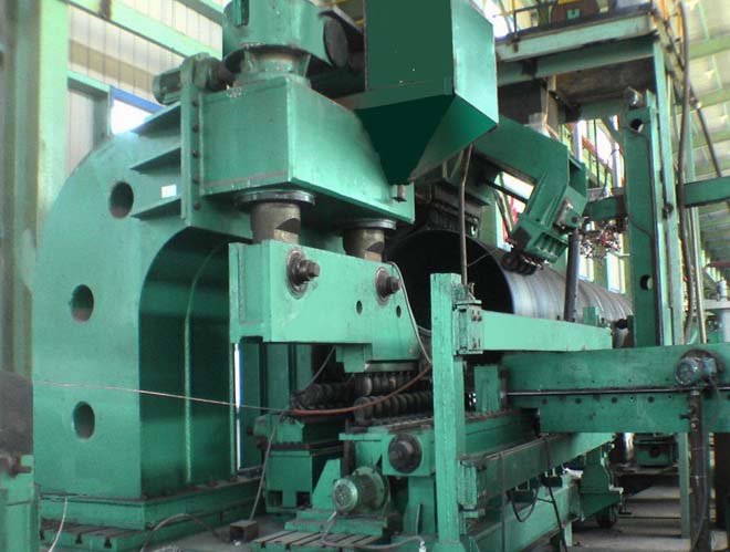 球墨鑄鐵管生產(chǎn)車間