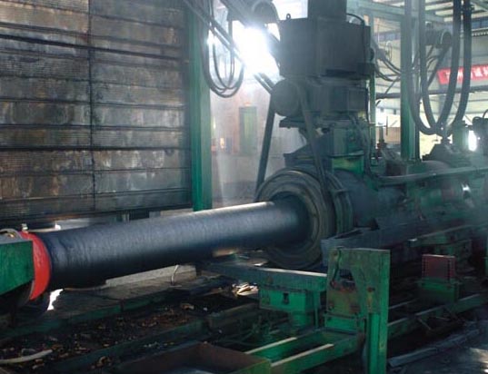 球墨鑄鐵管生產(chǎn)車間