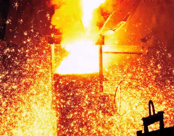 球墨鑄鐵管生產(chǎn)車(chē)間